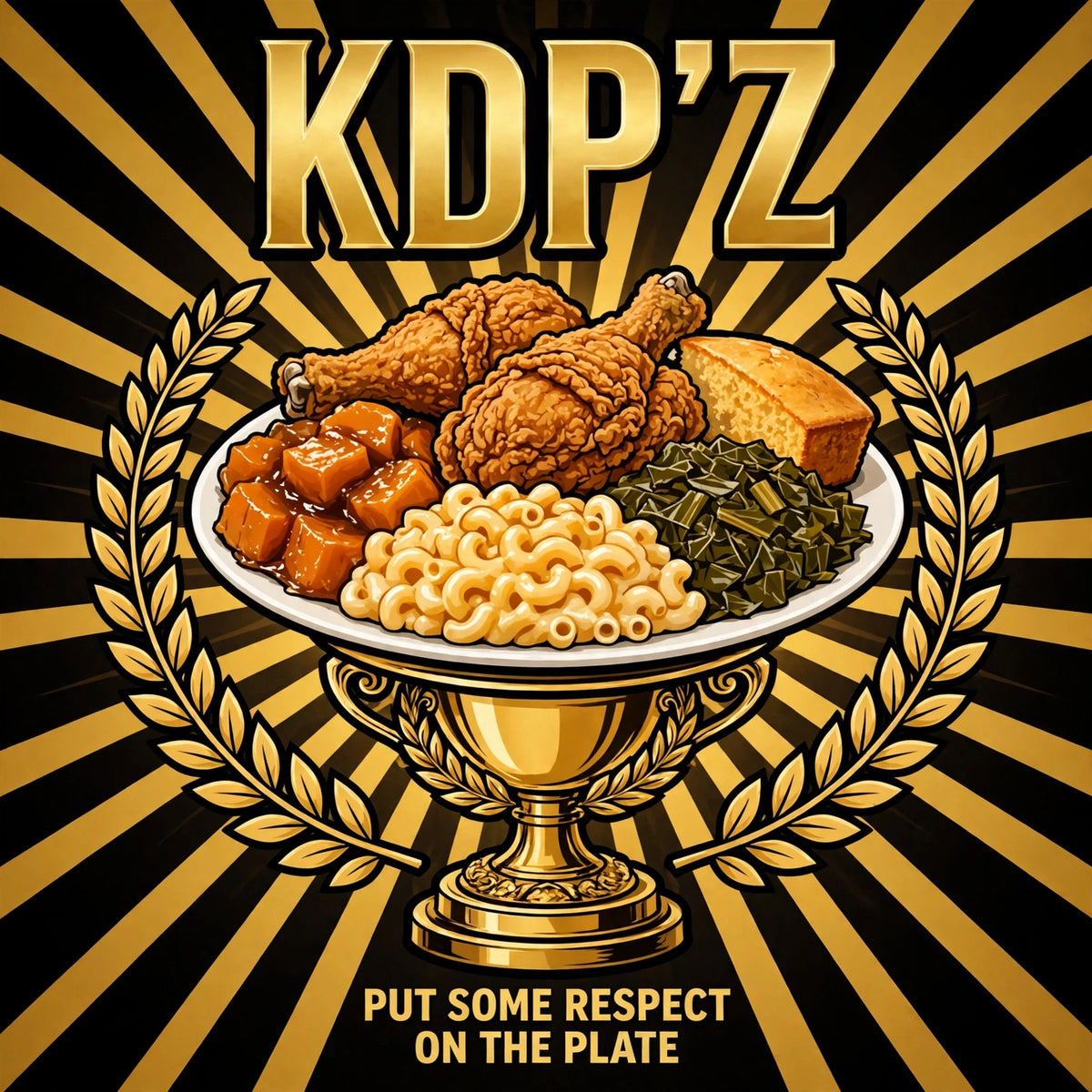 KDP'z Put Some Respect On The Plate Tee