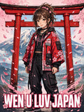 Wen U Luv Japan Anime Tee