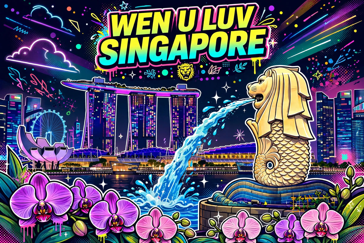 Wen U Luv Singapore Nights Tee