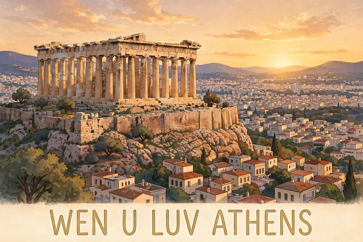 Wen U Luv Athens Tee