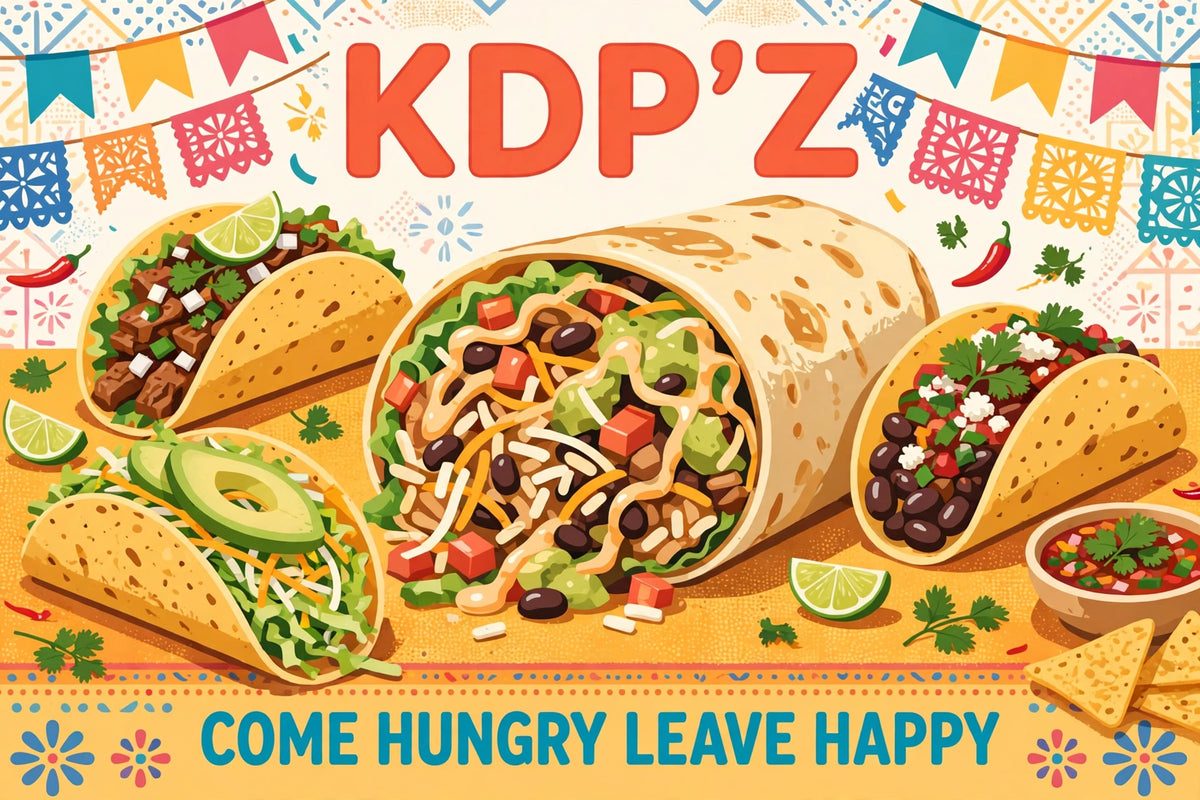 KDP'z Come Hungry Leave Happy Tee
