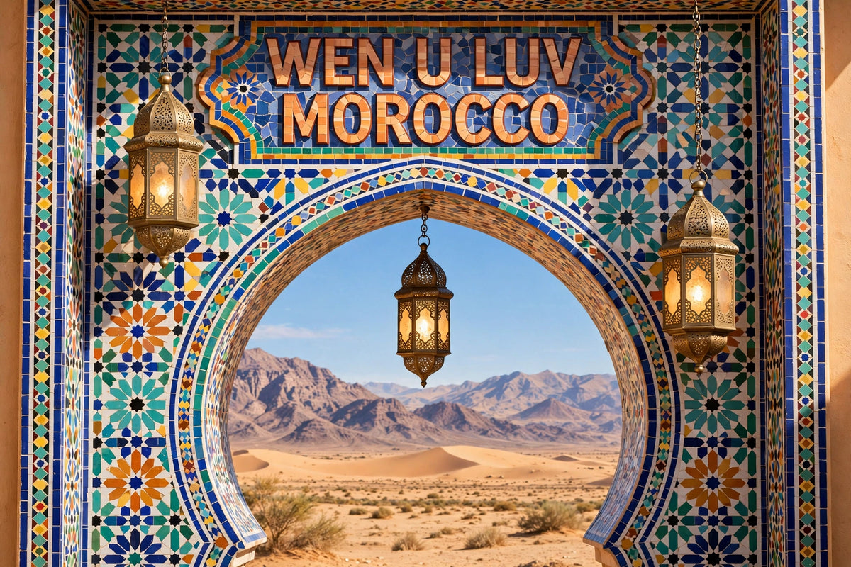Wen U Luv Morocco Tee