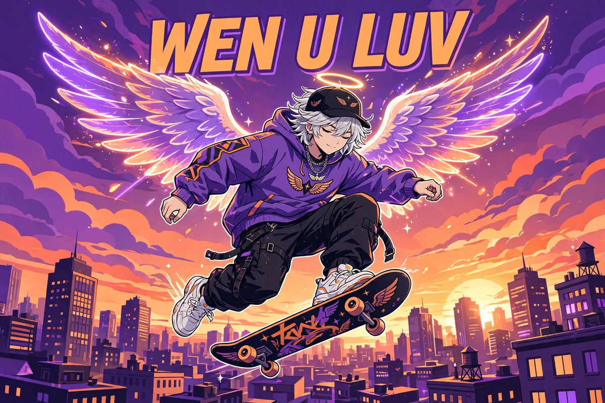 Angel Skate Mashup Tee