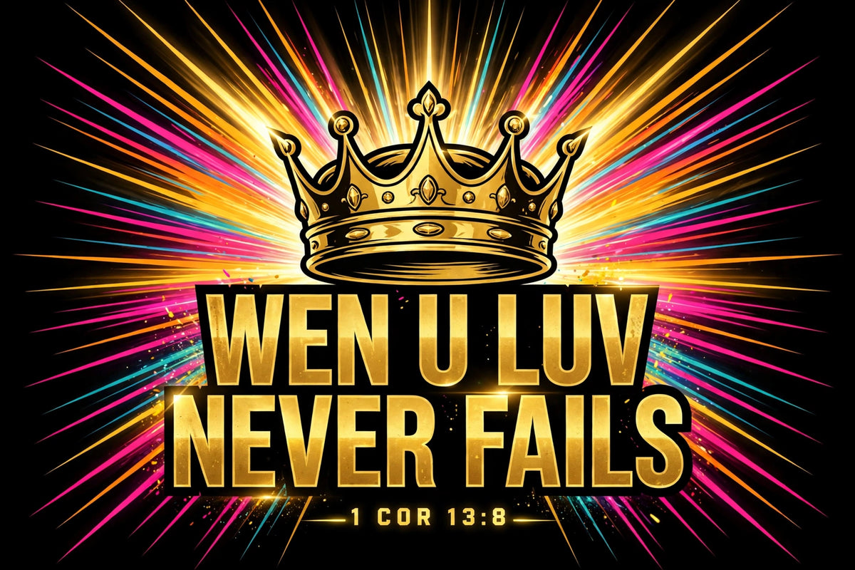 Wen U Luv Never Fails Tee