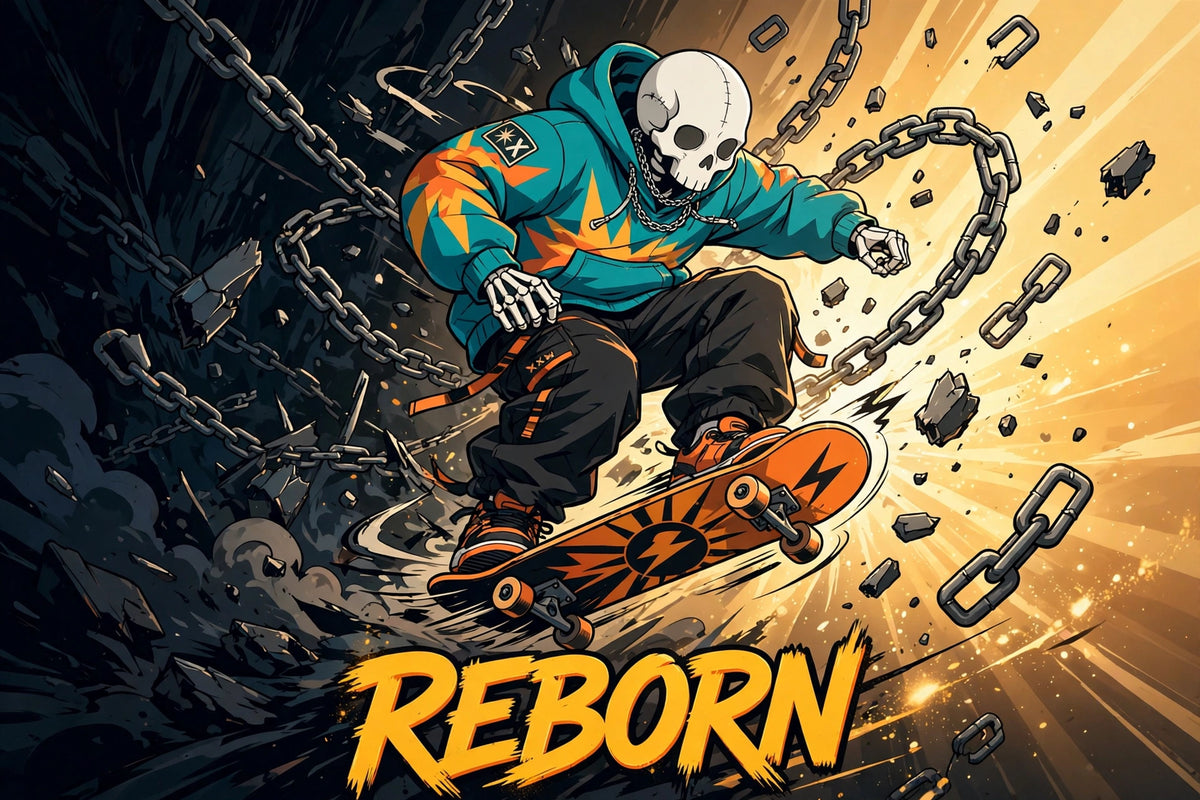 Reborn Skater Tee