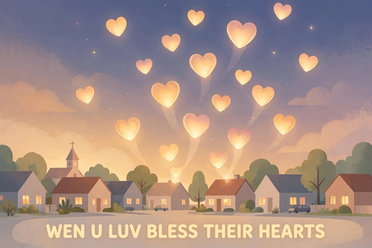 Wen U Luv Bless Their Hearts Tee