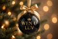 Wen U Luv Christmas Ornament Tee