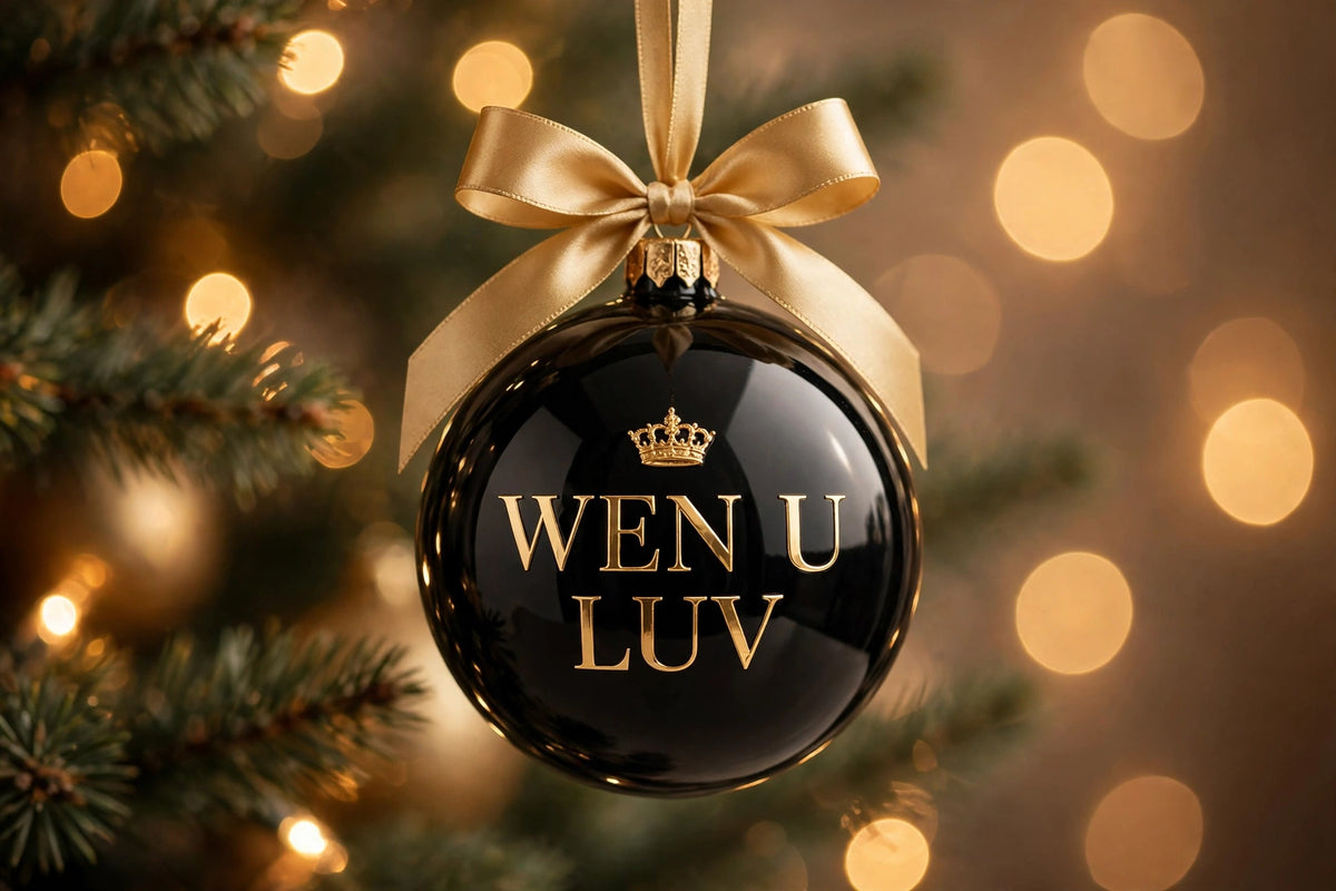 Wen U Luv Christmas Ornament Tee