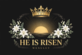 WENULUV He Is Risen Easter design