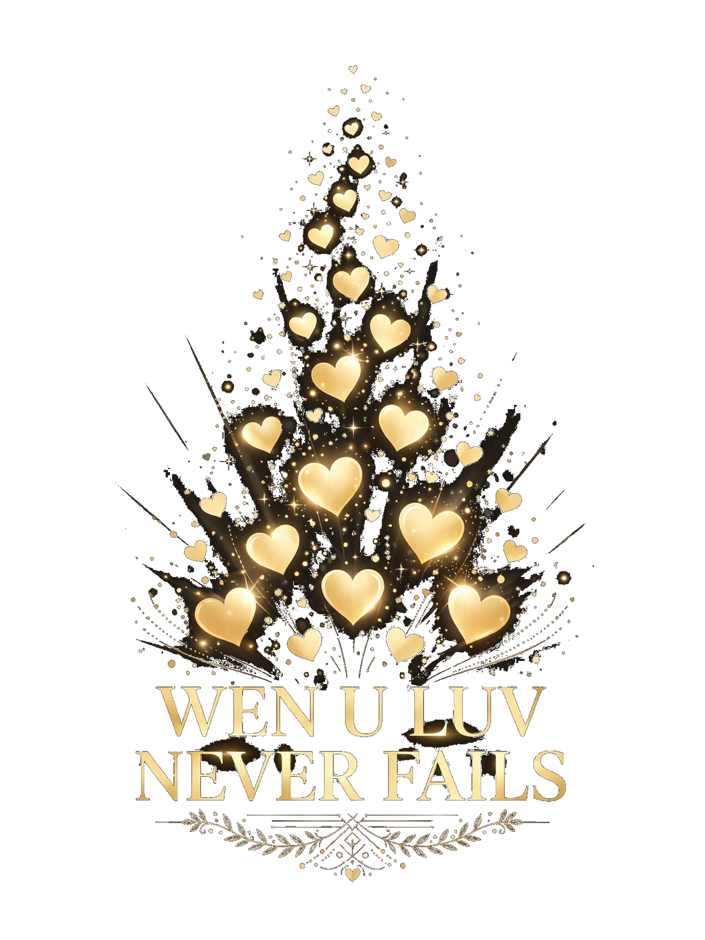 Wen U Luv Unisex Hoodie - Never Fails
