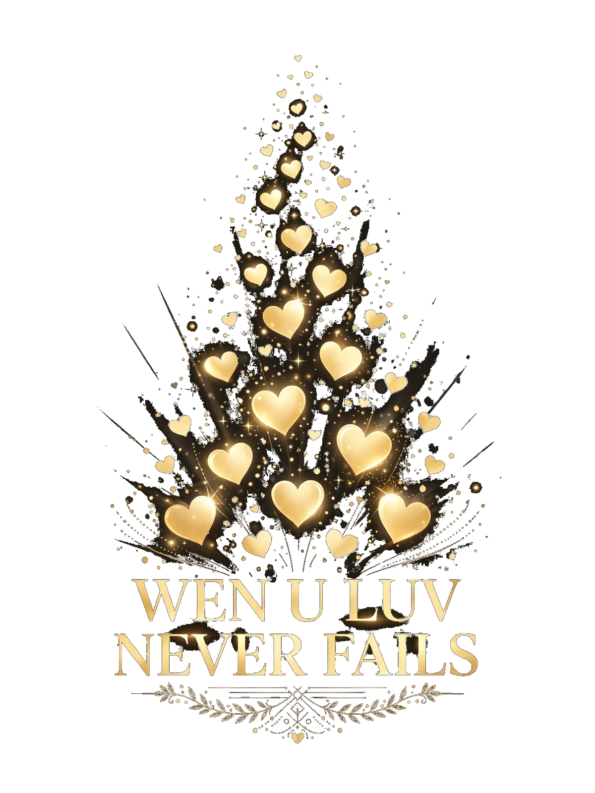 Wen U Luv Unisex Hoodie - Never Fails