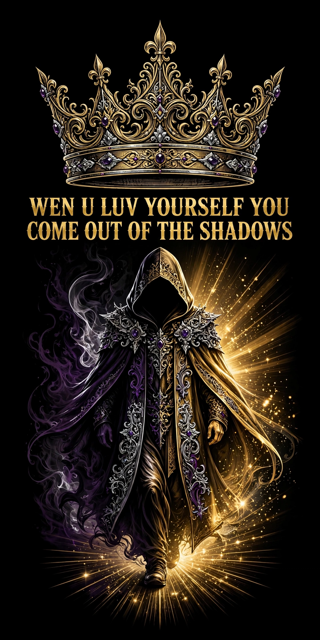 Wen U Luv Yourself You Come Out Of The Shadows Tee