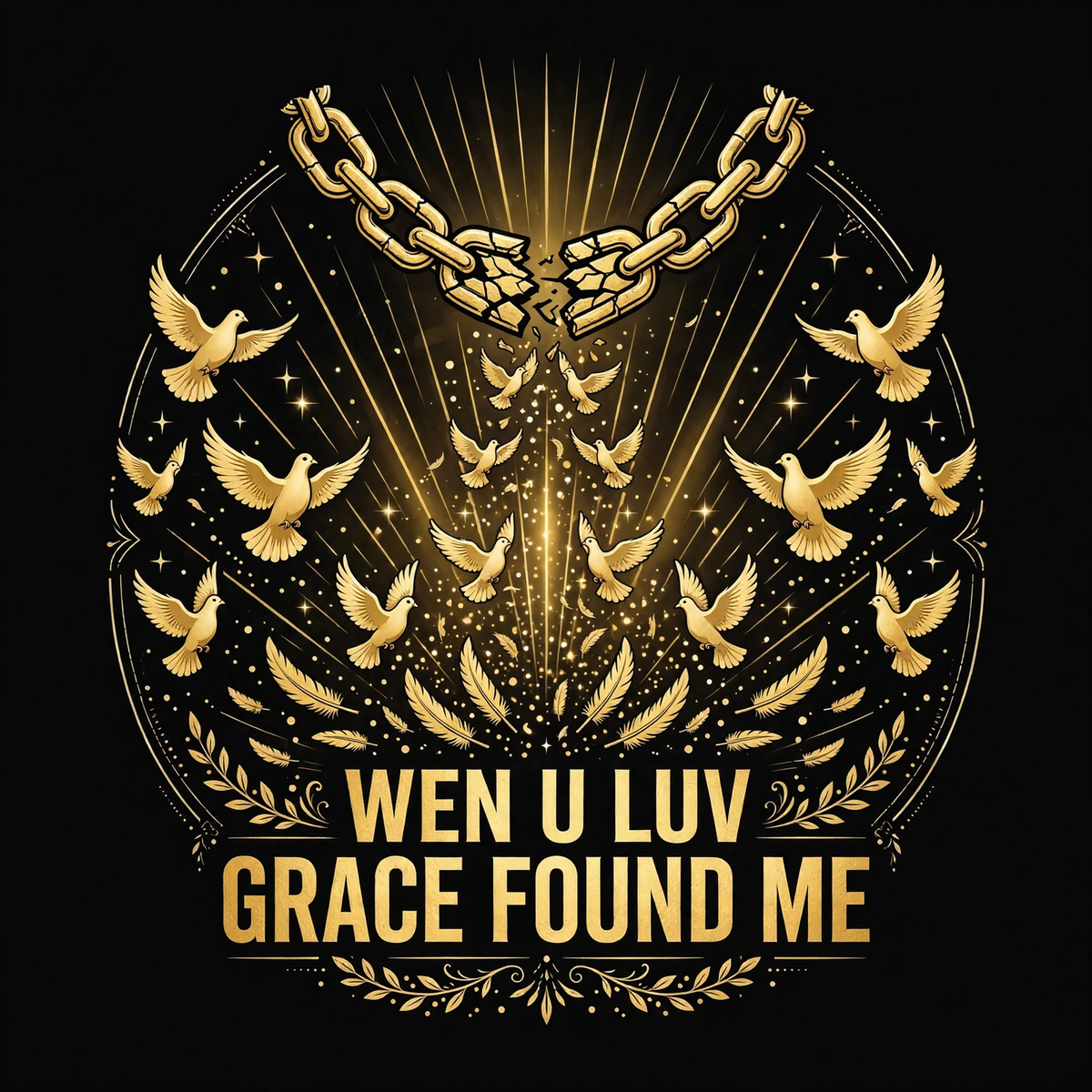 Wen U Luv Grace Found Me design