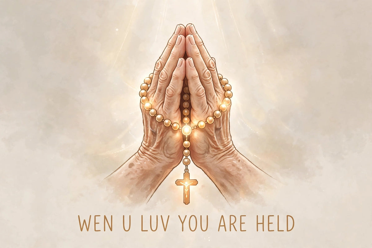 Wen U Luv You Are Held Tee