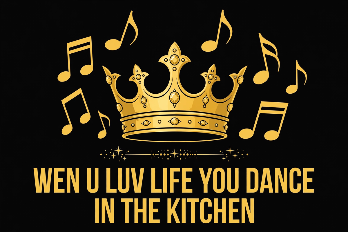 Wen U Luv Life You Dance In The Kitchen design