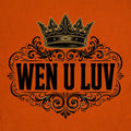 Wen U Luv Orange Flip Tee