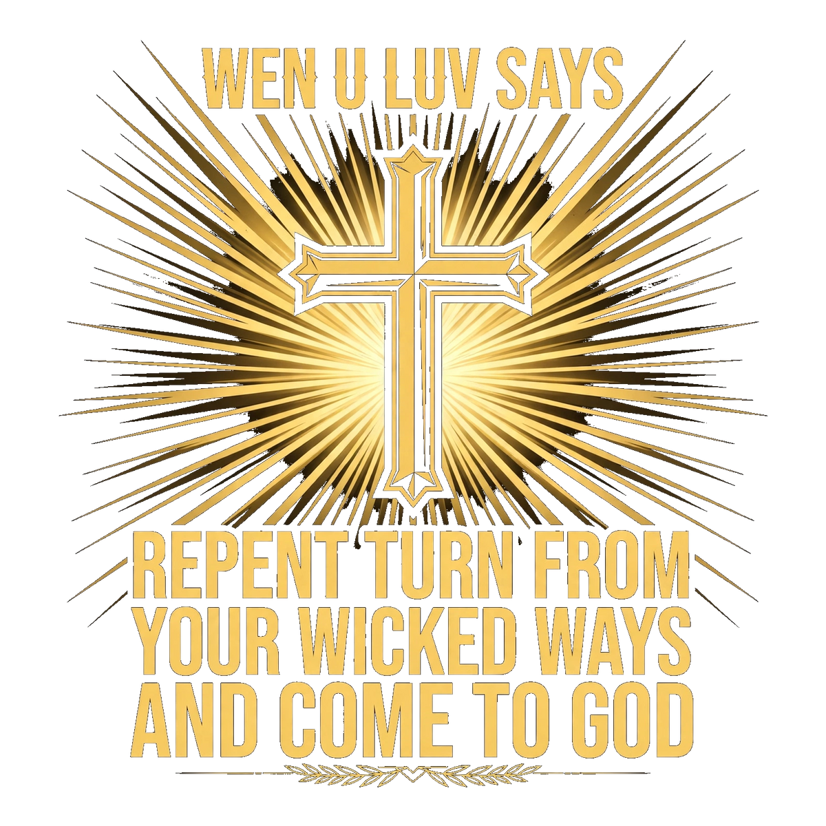 Wen U Luv Long Sleeve Tee - Repent