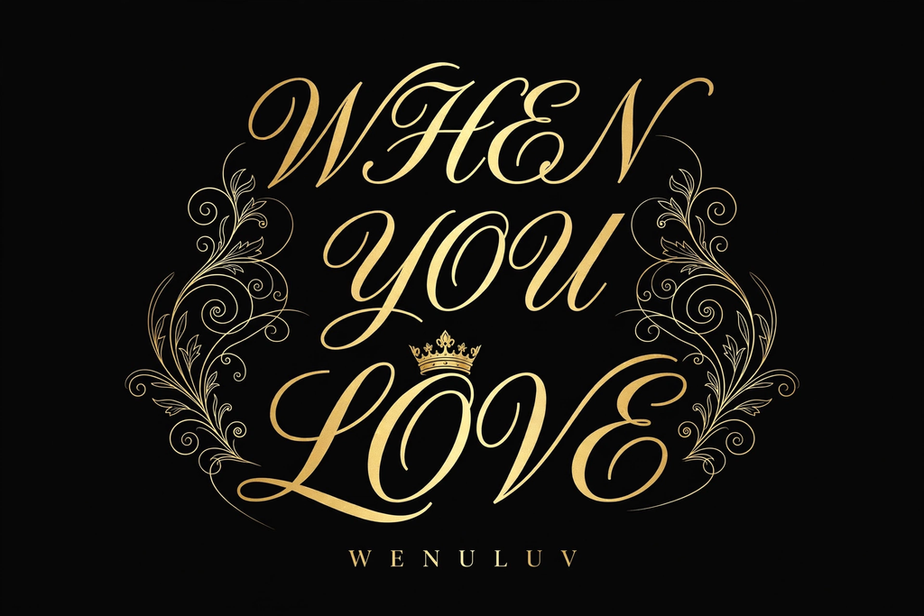WENULUV When You Love script design