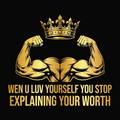 Wen U Luv Yourself You Stop Explaining Your Worth design