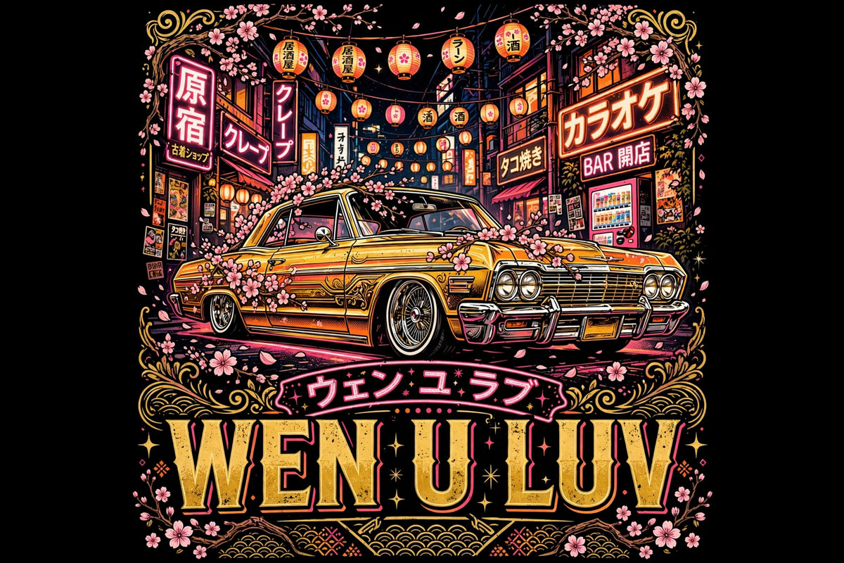 Wen U Luv Tokyo Street Tee