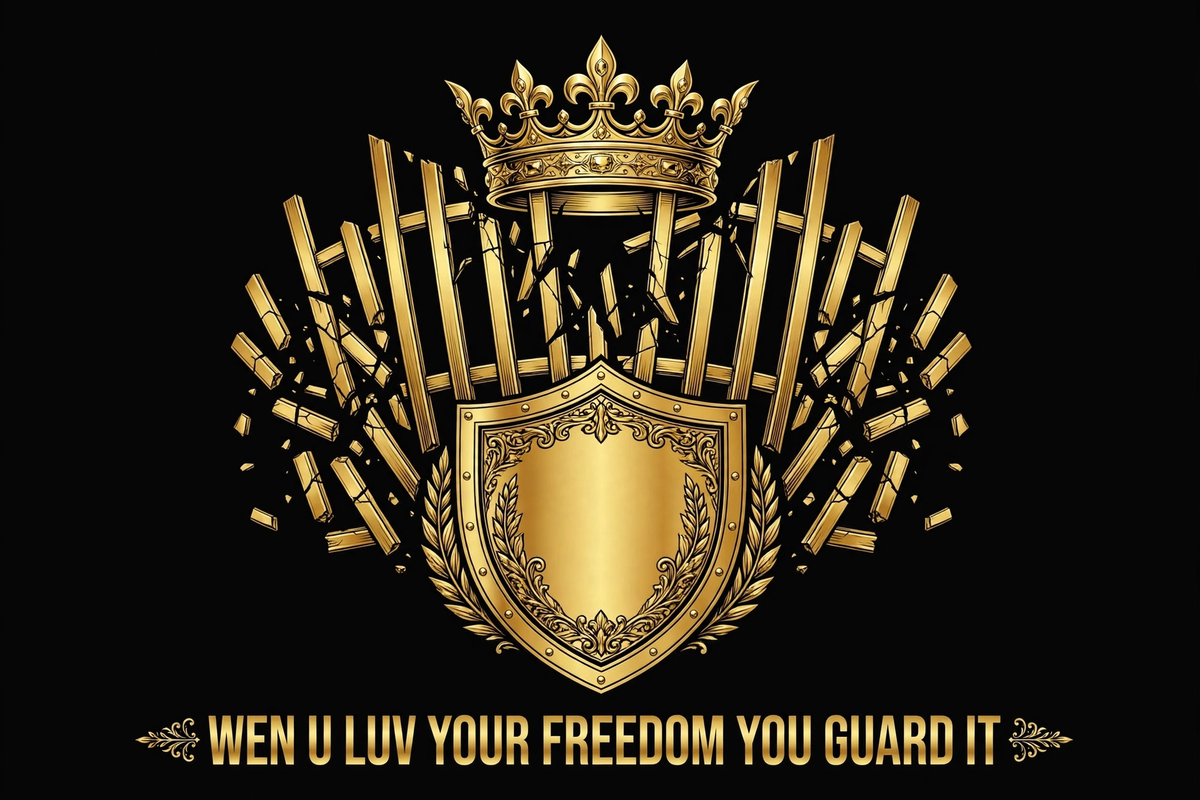 Wen U Luv Your Freedom You Guard It Tee