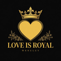 WENULUV Love Is Royal Valentine design