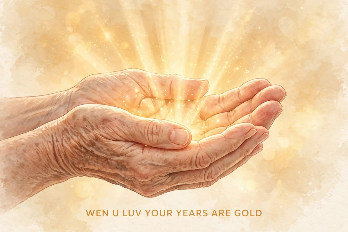 Wen U Luv Your Years Are Gold Tee