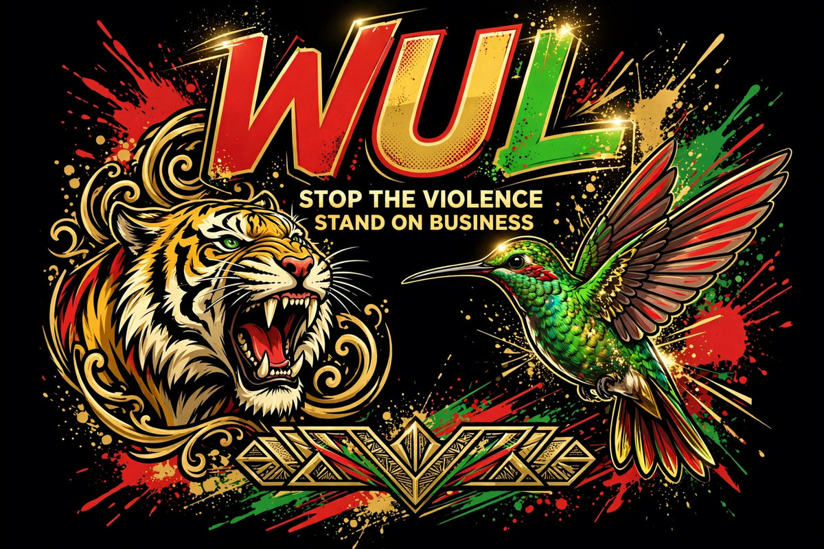 WUL Tiger & Hummingbird Tee