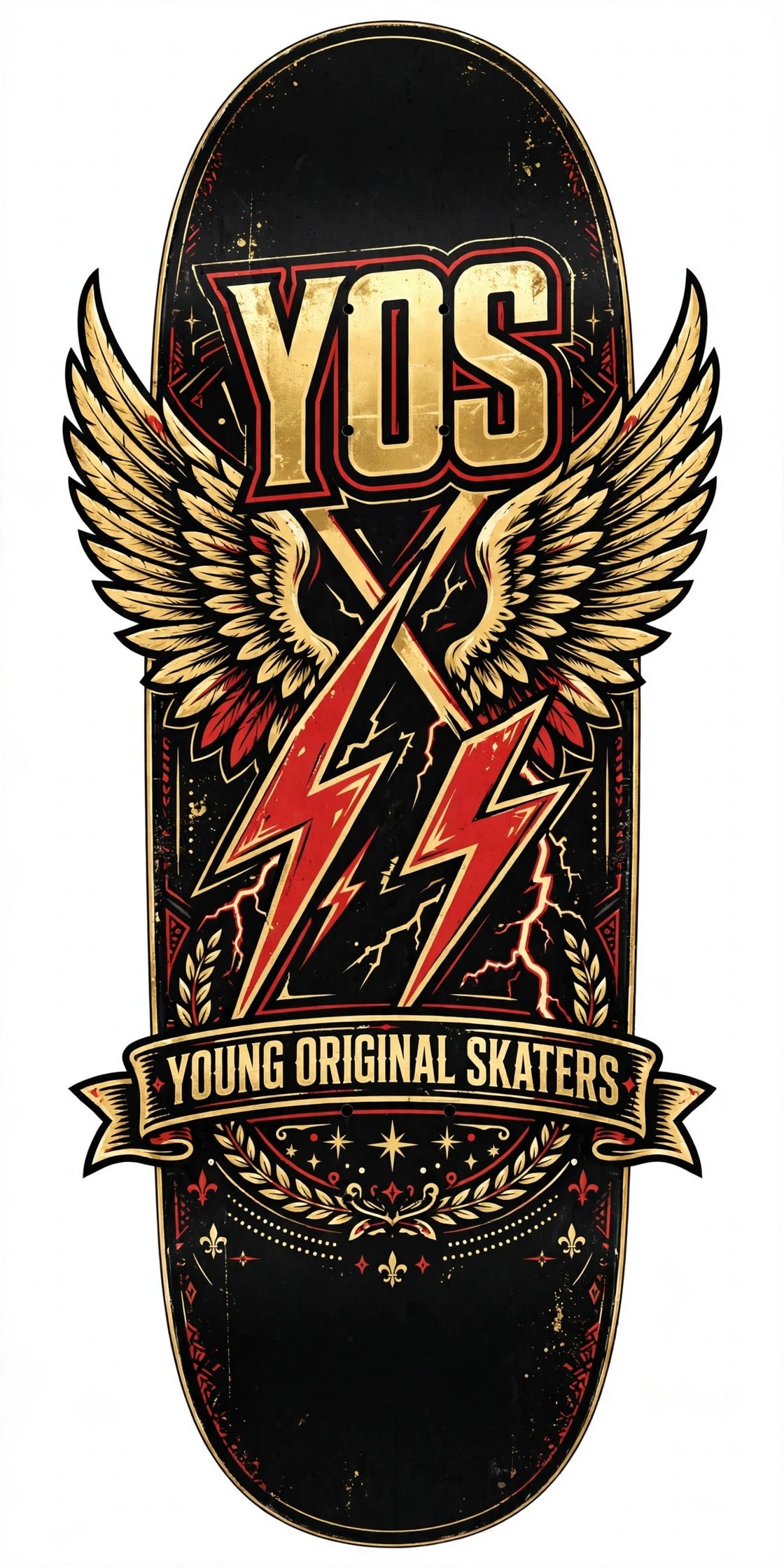 YOS Wings Deck Tee