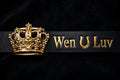 WEN U LUV Crown Belt - Gold