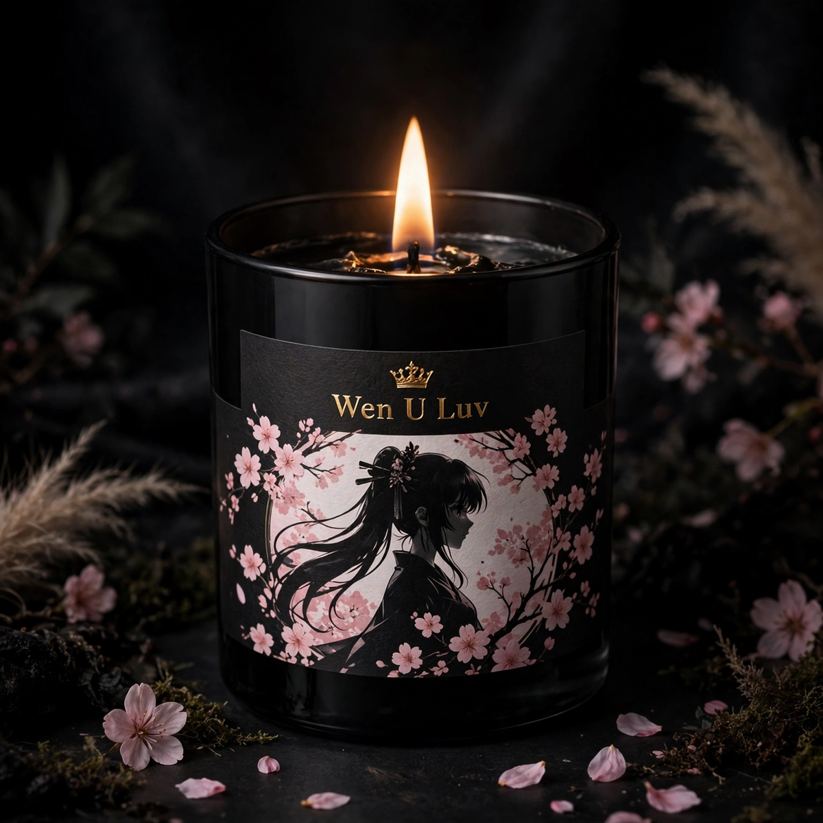 WEN U LUV Candle - Anime Noir