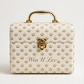 WEN U LUV Train Case - Crown Cream