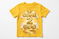 COME 2 GOD Tee - Kids (Bright Gold)