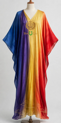 WEN U LUV Kaftan Dress - Rainbow Covenant (One Size)
