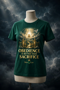 OBEDIENCE Tee - Women's (Emerald + Gold)