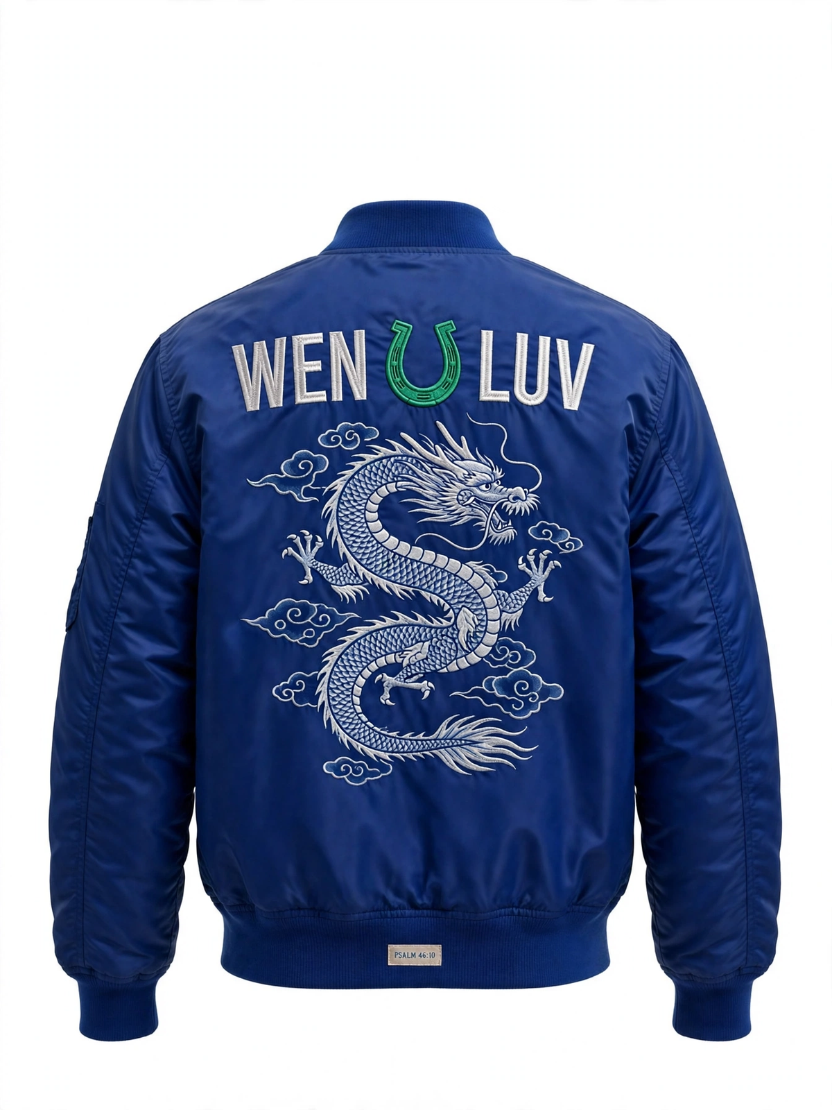 WEN U LUV Dragon Bomber - Royal Blue