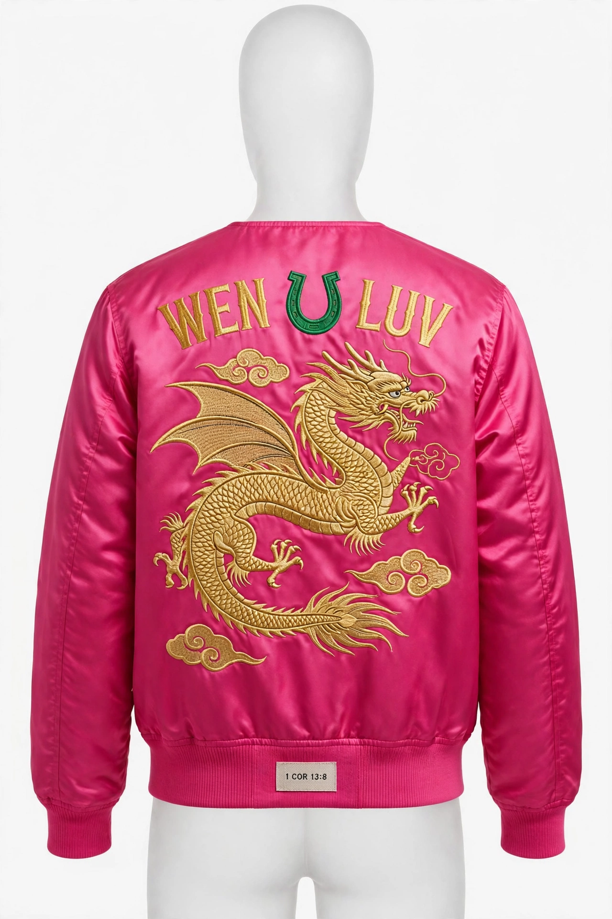 WEN U LUV Dragon Bomber - Hot Pink