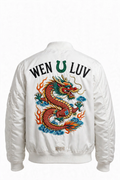 WEN U LUV Dragon Bomber - White Snow