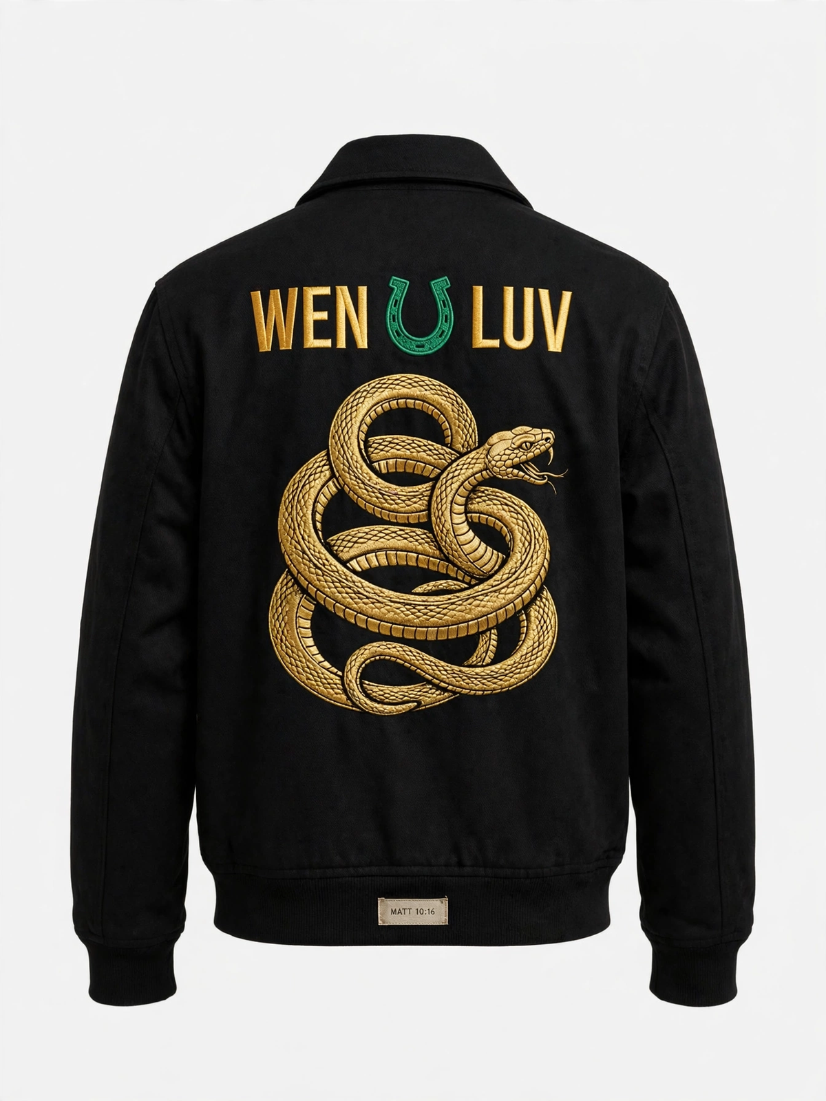 WEN U LUV Snake Jacket - Golden Serpent