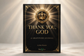THANK YOU, GOD - Gratitude Journal (Gold Edition)