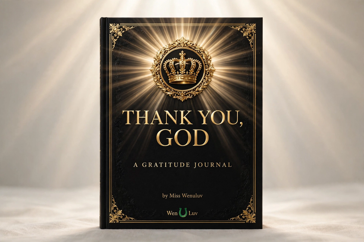 THANK YOU, GOD - Gratitude Journal (Gold Edition)
