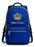 WEN U LUV Loud Backpack - Royal Blue