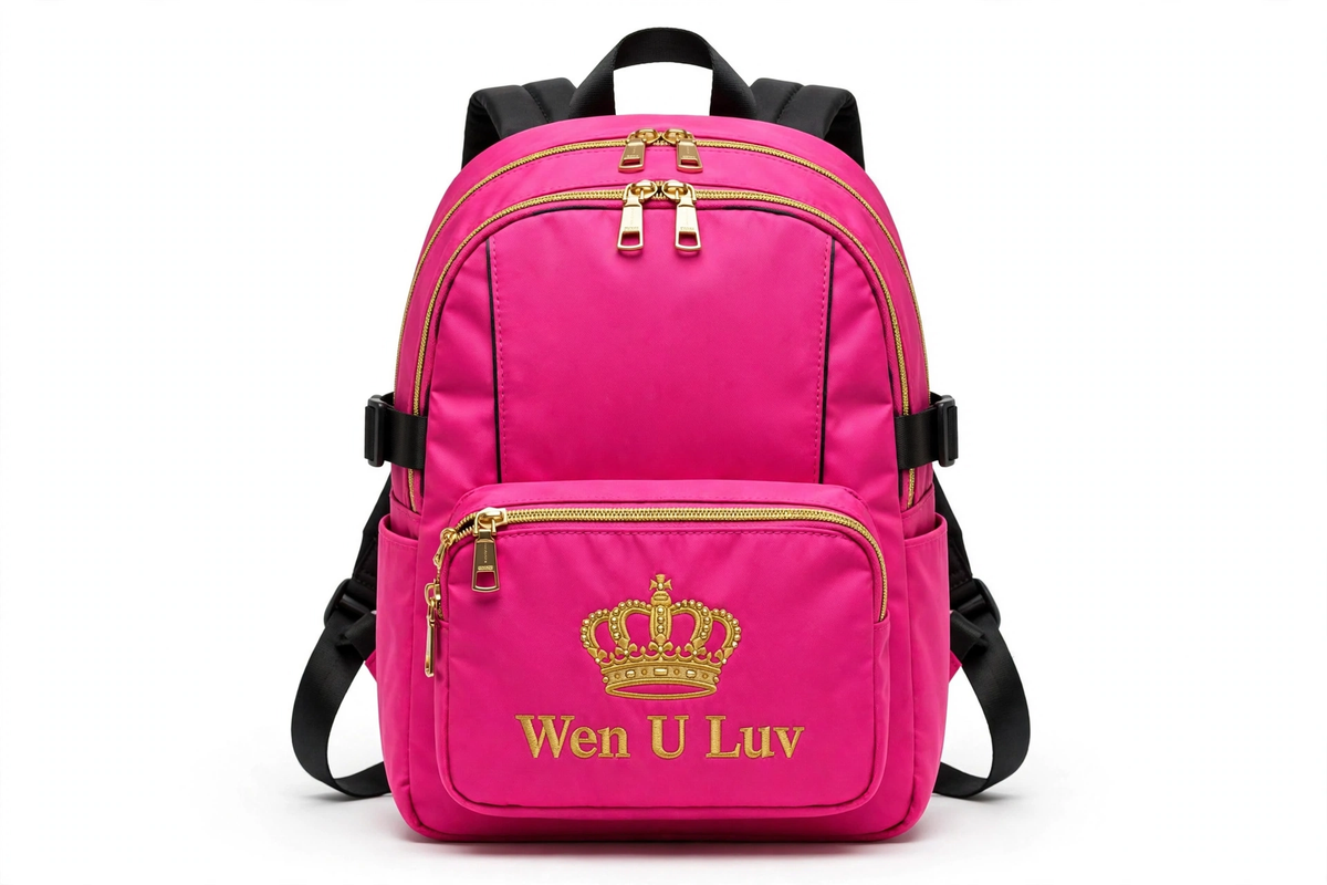 WEN U LUV Loud Backpack - Hot Pink