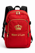 WEN U LUV Loud Backpack - Red