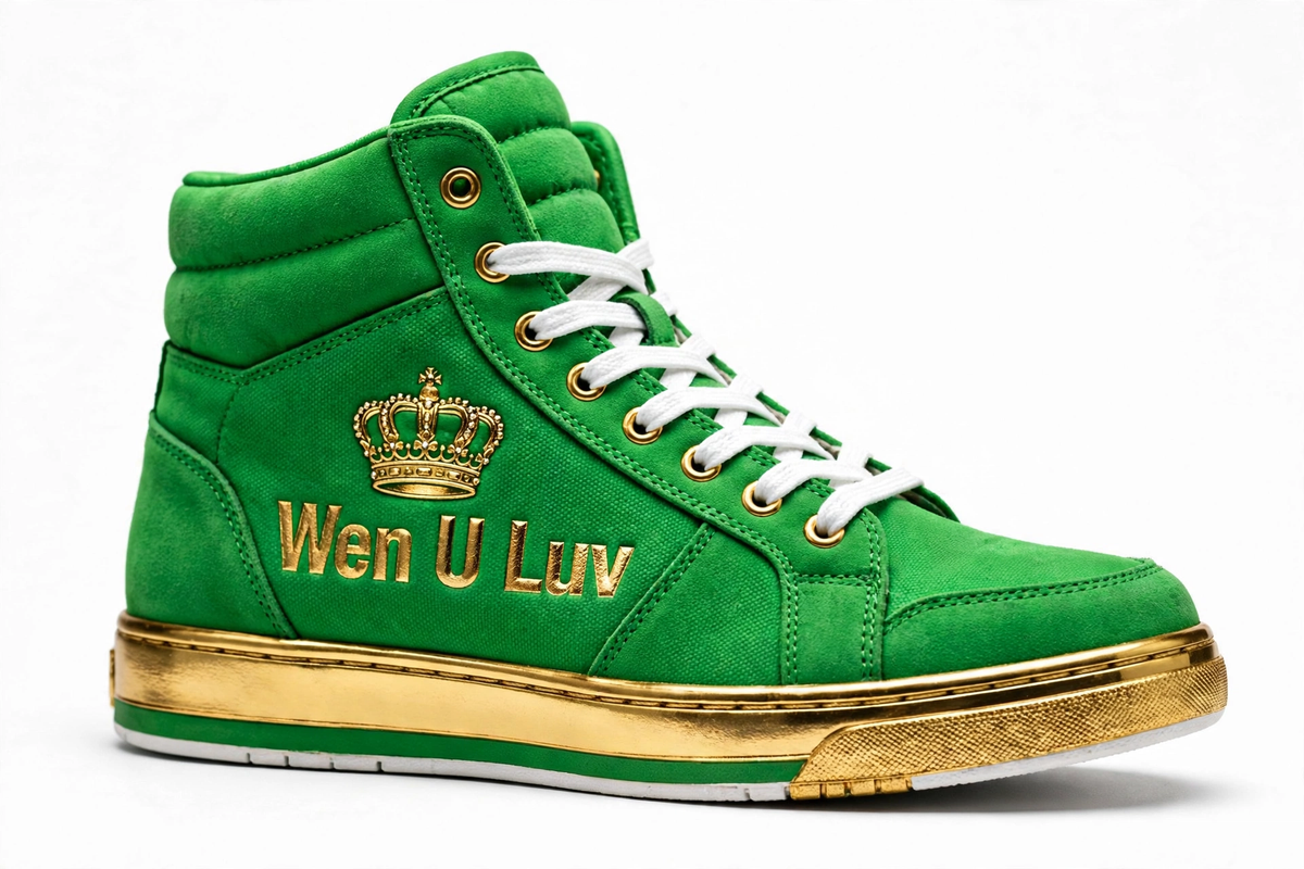 WEN U LUV Loud Sneakers - Kelly Green