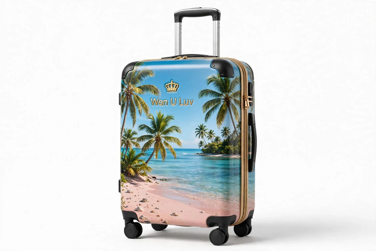 WEN U LUV Luggage - Bahamas Spinner