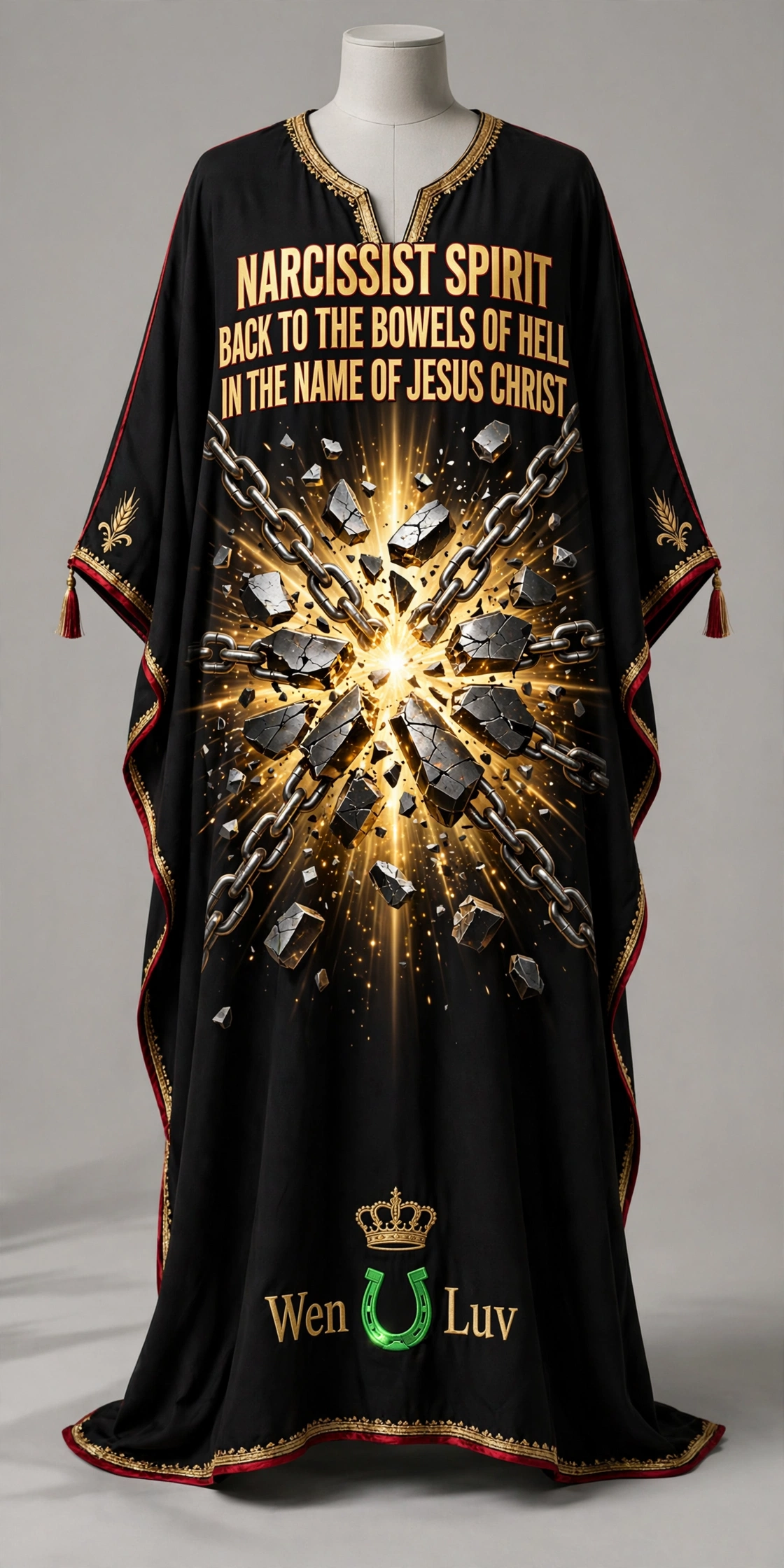 WEN U LUV Kaftan - Narcissist Spirit Breaker (One Size)