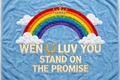WEN U LUV Beach Towel - Rainbow Promise