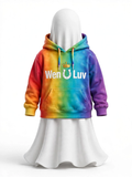 WEN U LUV Kids Hoodie - Rainbow