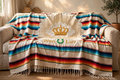 WEN U LUV Prayer Blanket - Serape Glory (Oversized Throw)